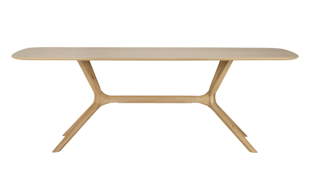 X Oak Dining Table
