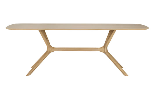 X Oak Dining Table