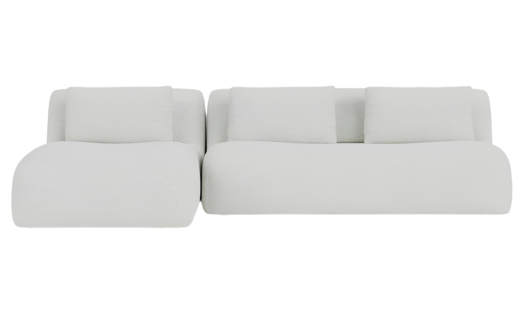Bird 2-Piece Sectional Sofa with Chaise