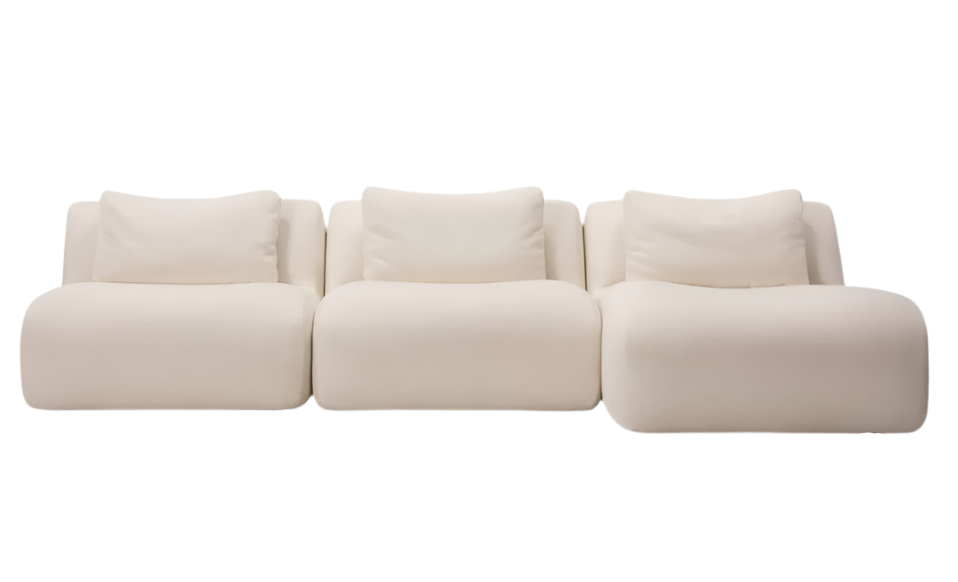 Bird 3-Piece Sectional Sofa with Chaise