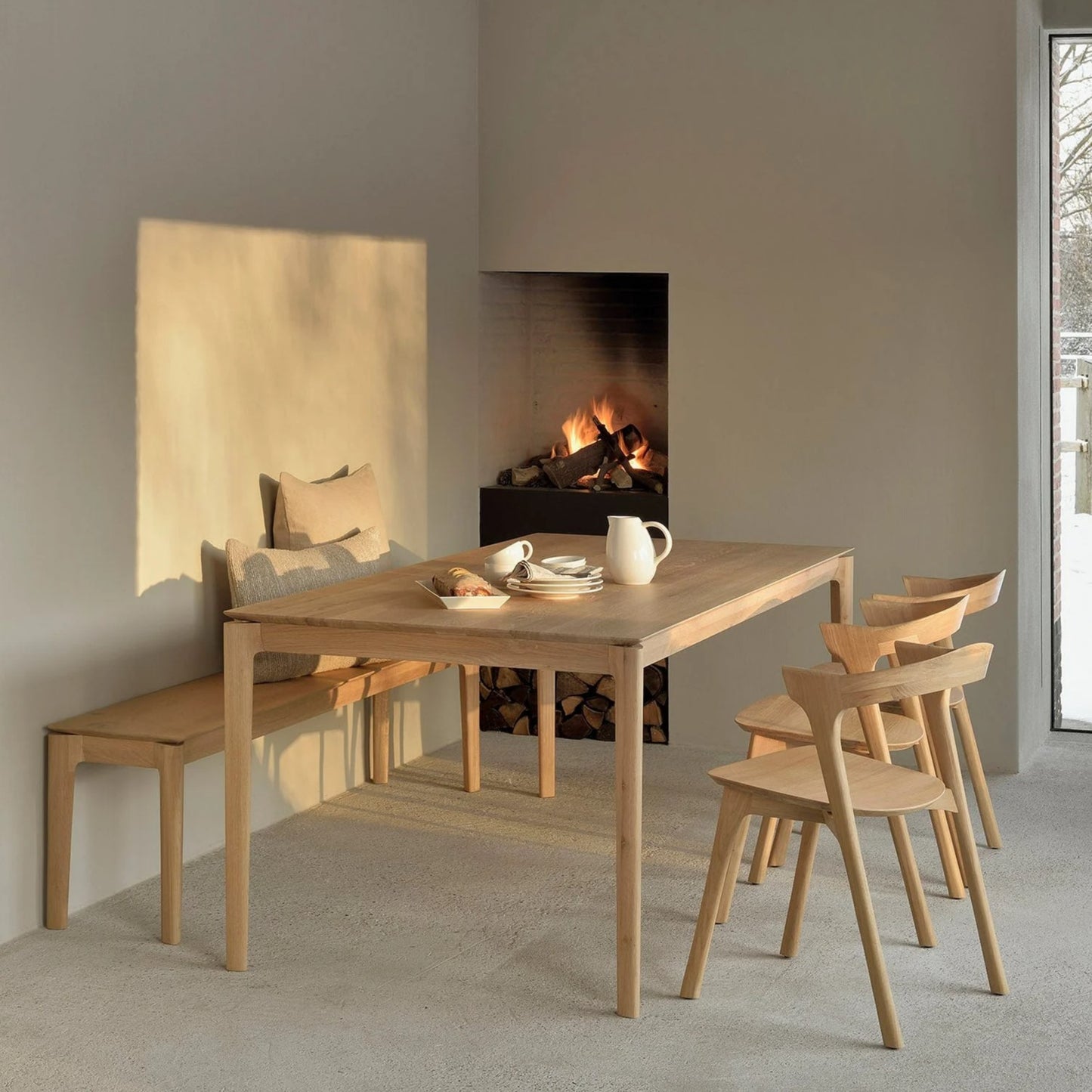 Bok Oak Dining Table