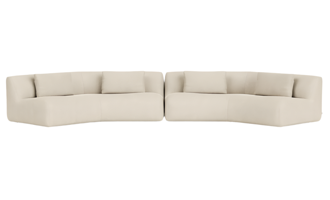 Bird 2-Piece Angled Sectional