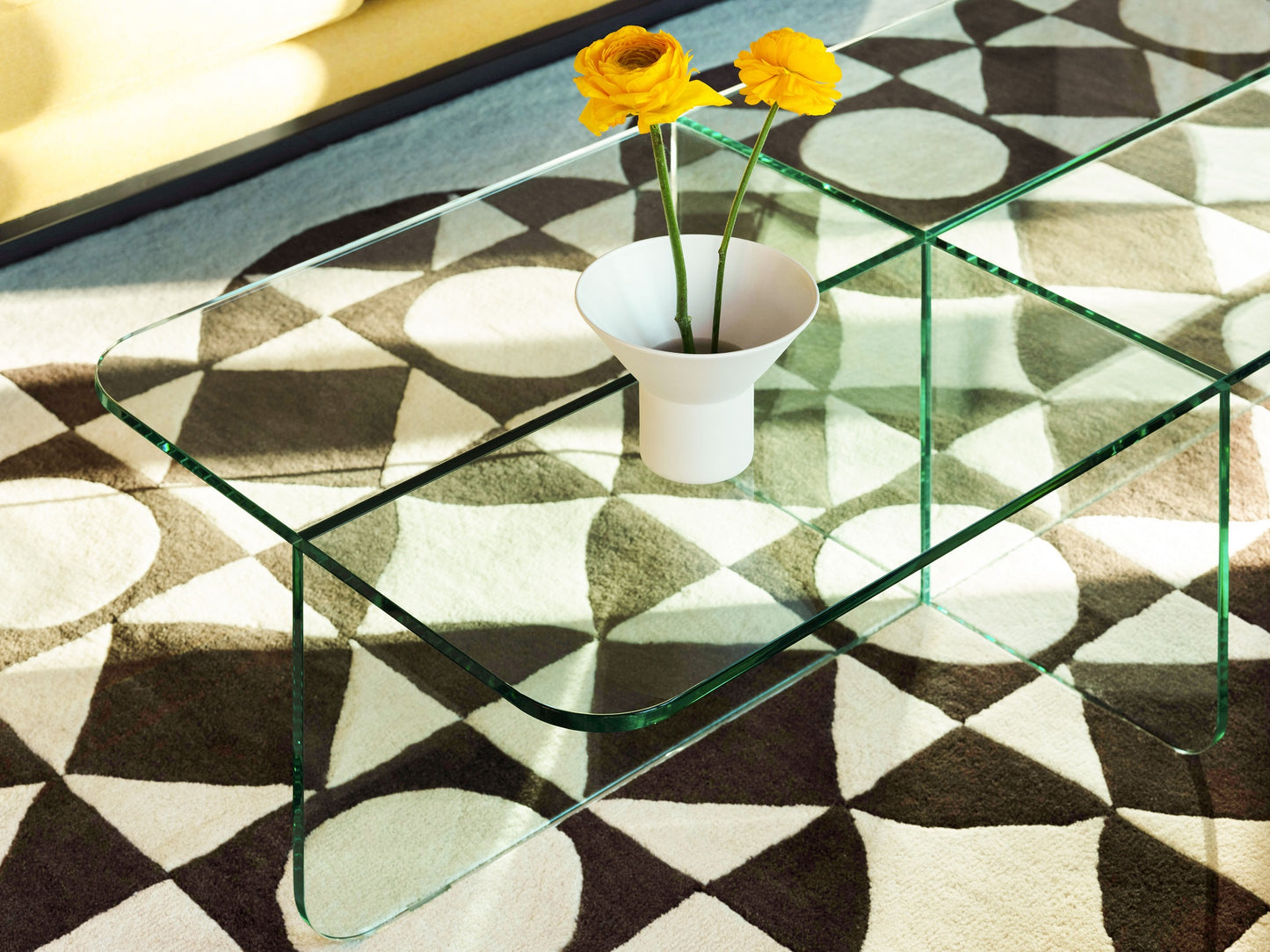 Verre Rectangular Coffee Table