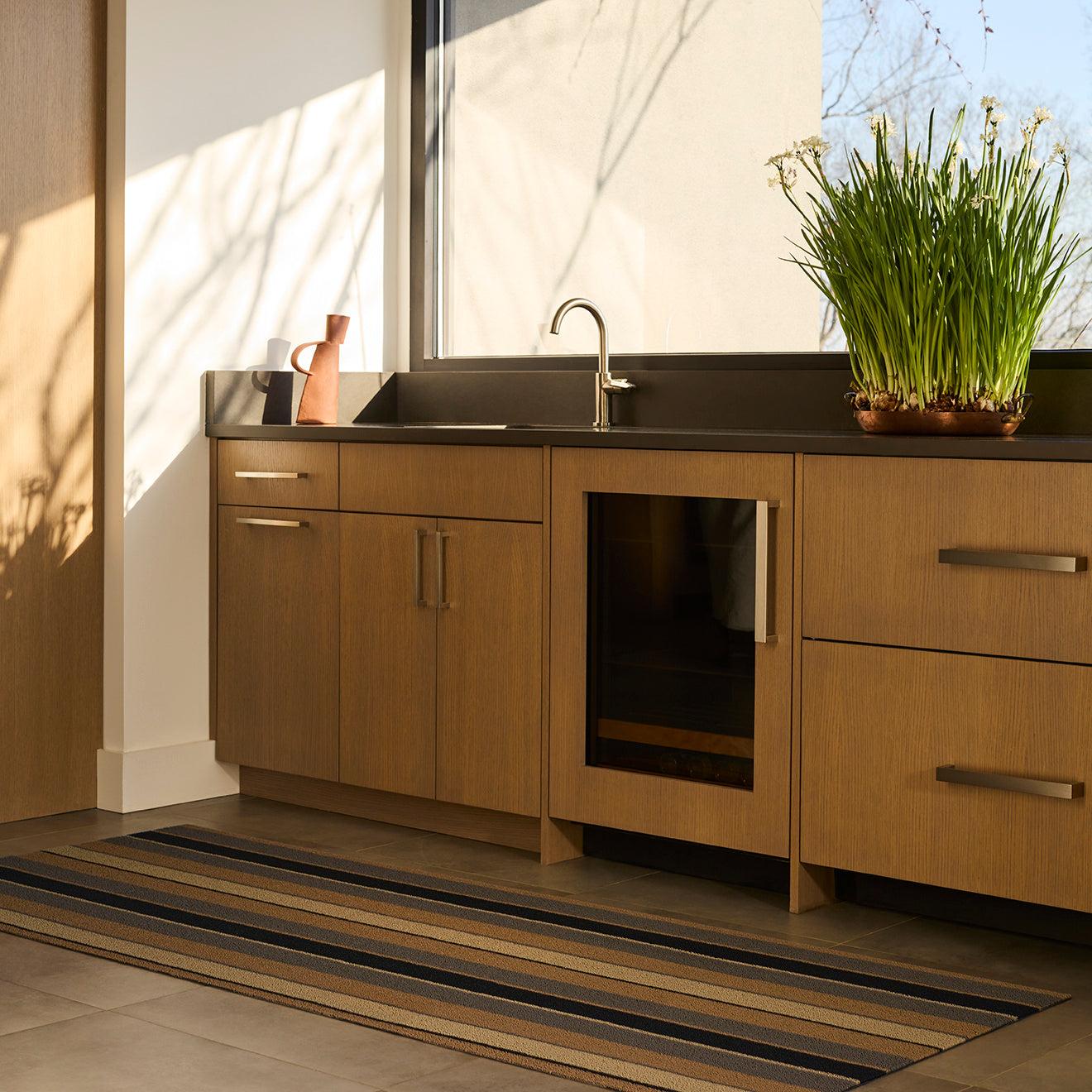 Bolt Stripe Shag Honey