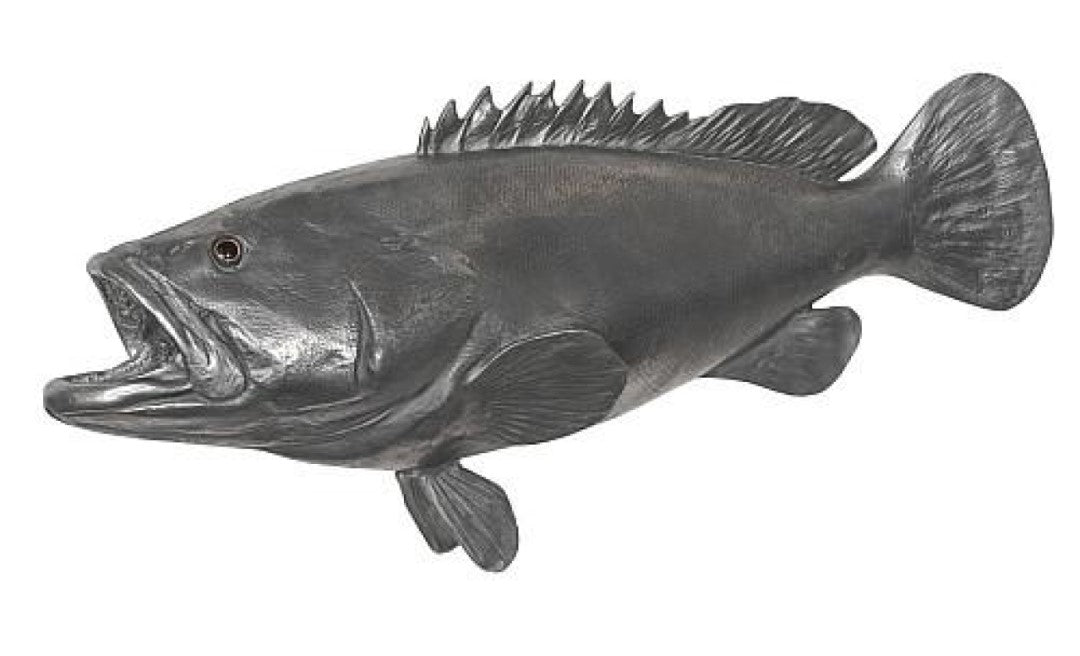 Estuary Cod Fish Wall Sculpture