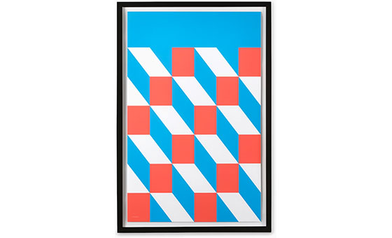Nelson Pop Art Rectangles Poster