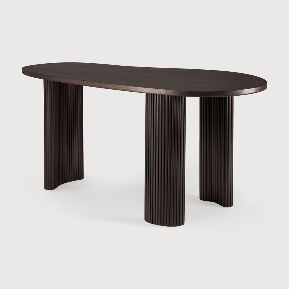 Boomerang Mahogany Desk