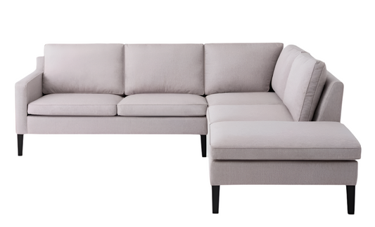 Skye 2-piece sectional sofa with Corner Chaise Fabric