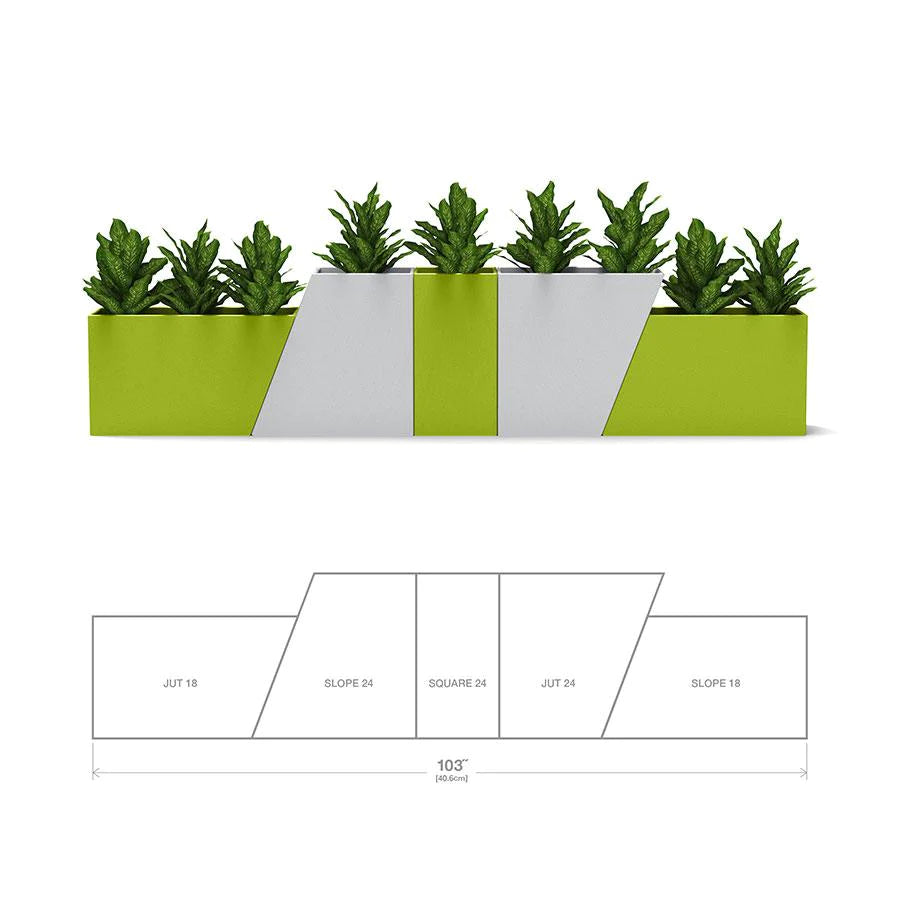 Tessellate Square Planter