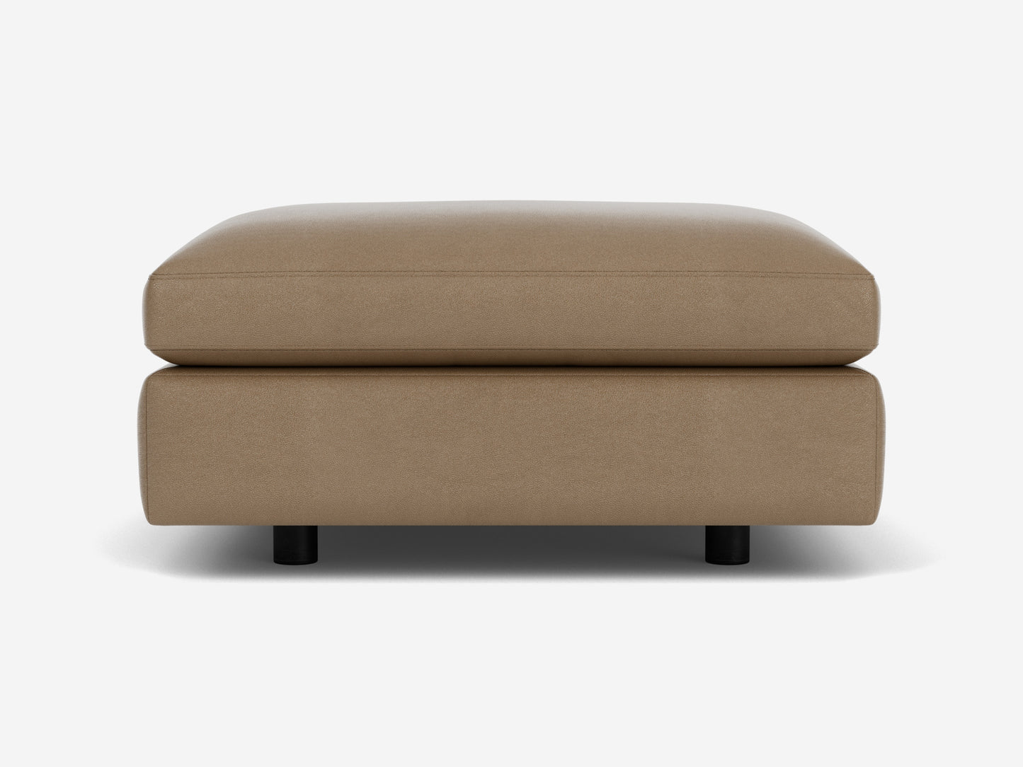 Stage Ottoman leather