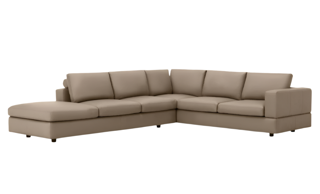Stage Track 2-Piece Sectional Sofa with Backless Chaise