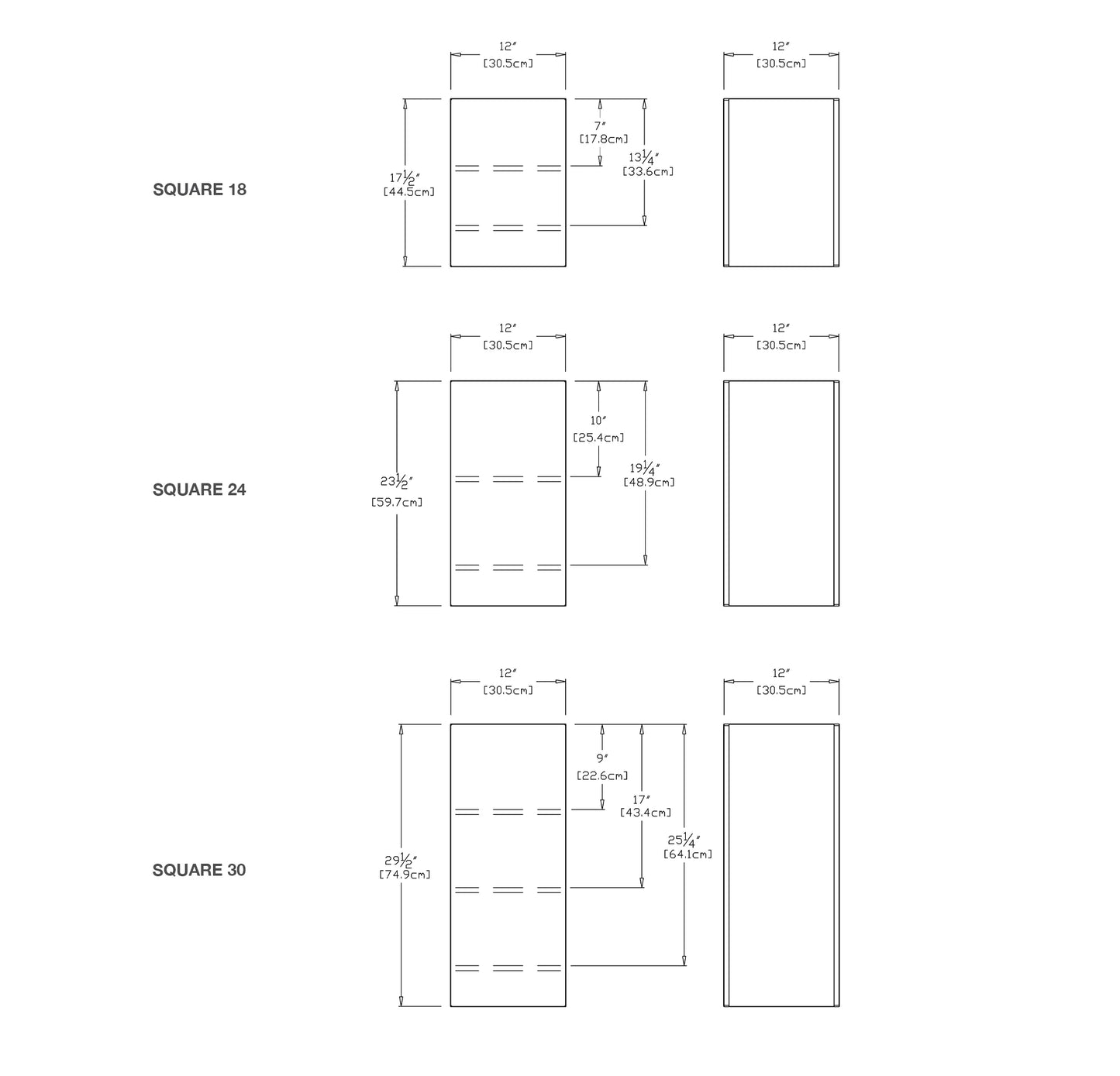 Tessellate Square Planter