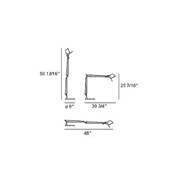 Tolomeo classic LED table