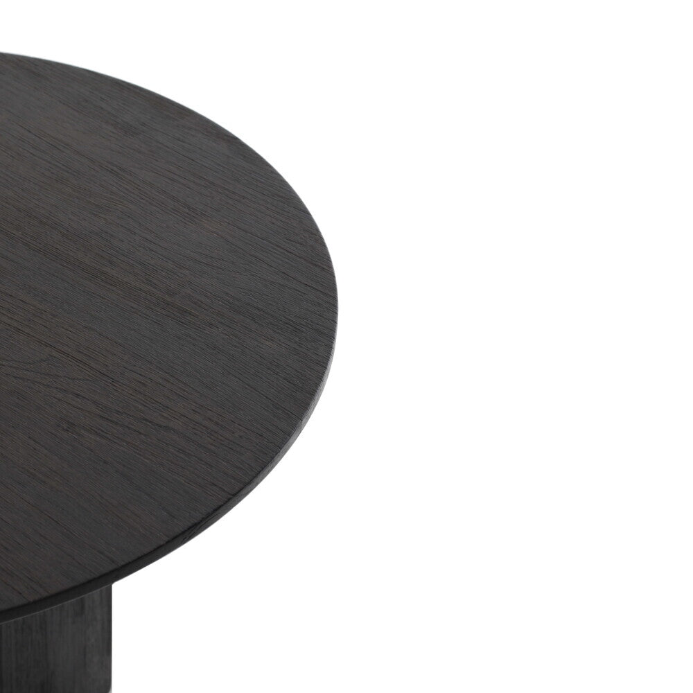 Oblic Teak Side Table