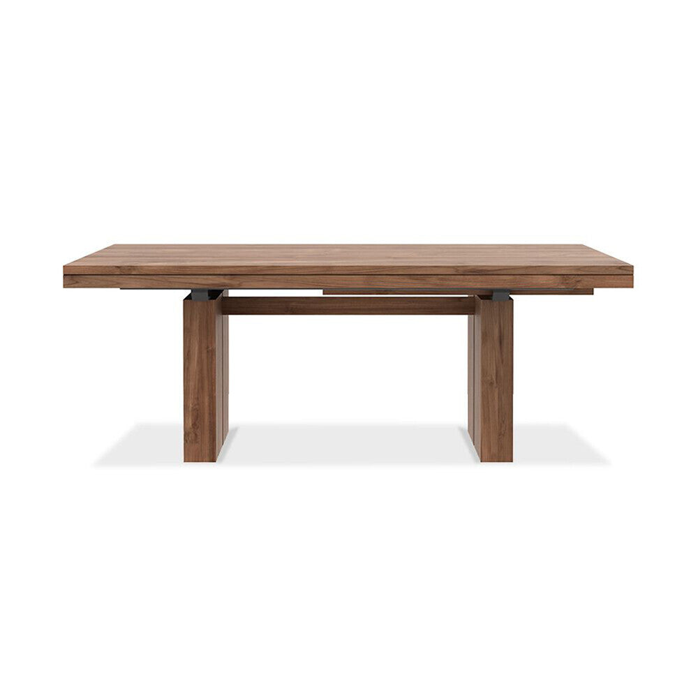 Teak Double extendable Dining Table