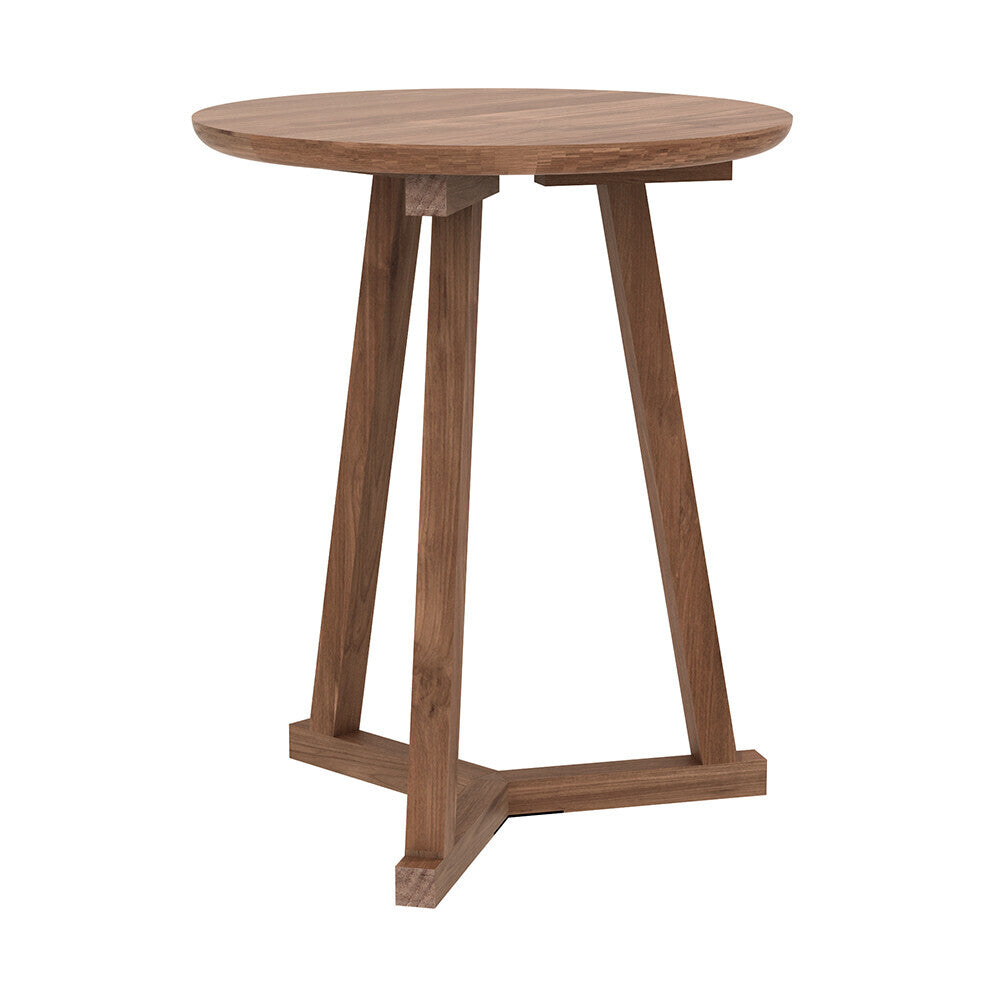 Tripod Teak side table