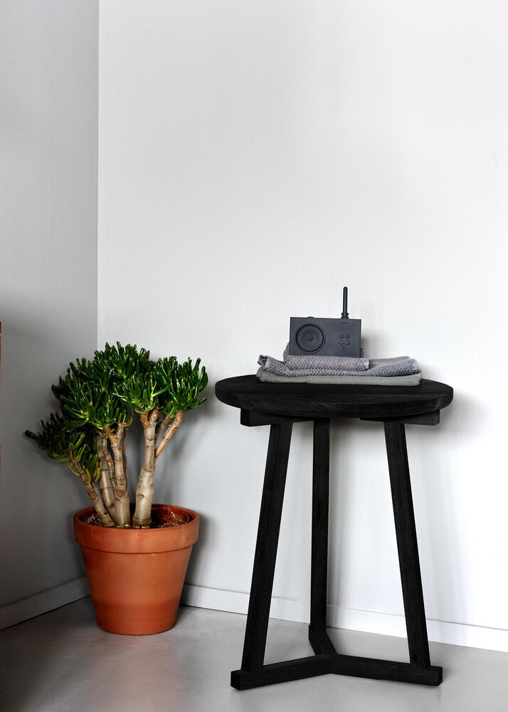 Tripod Teak side table