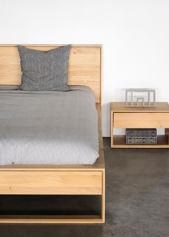 Nordic II Oak Bedside table