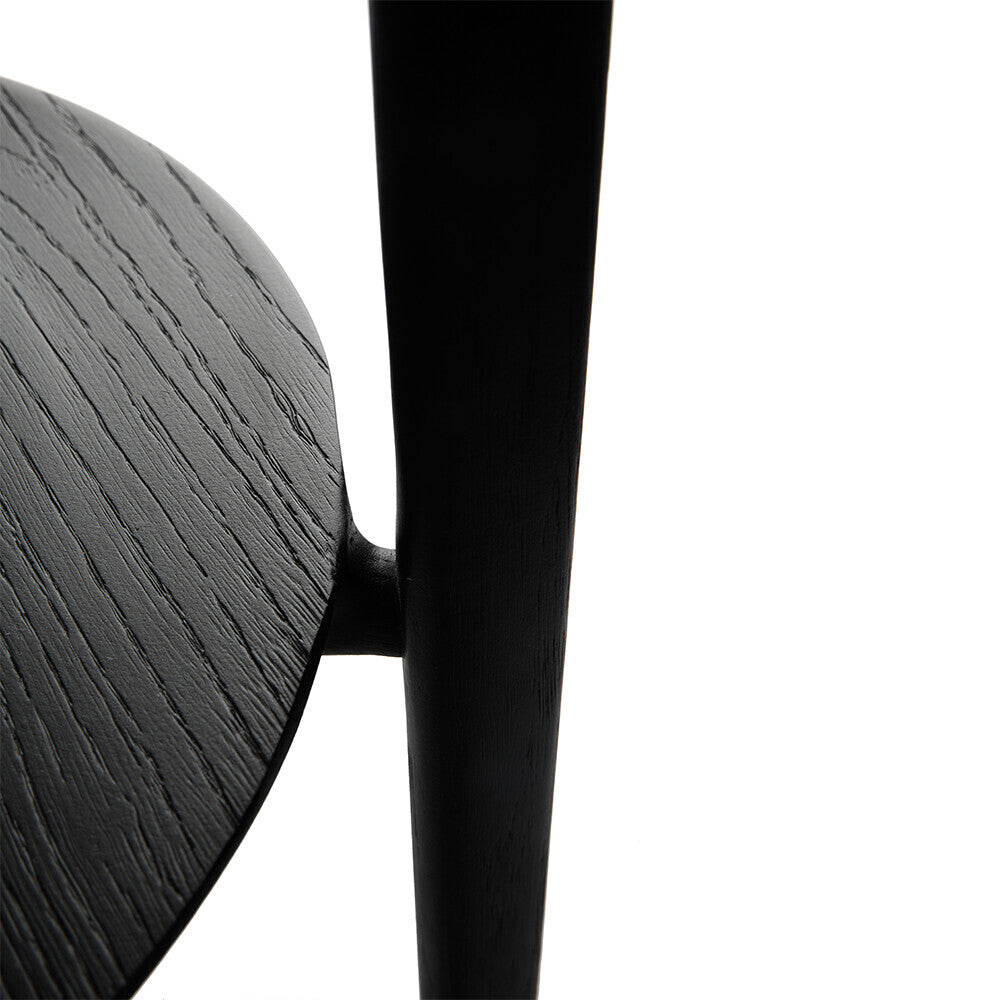 Bok Black Oak Side Table