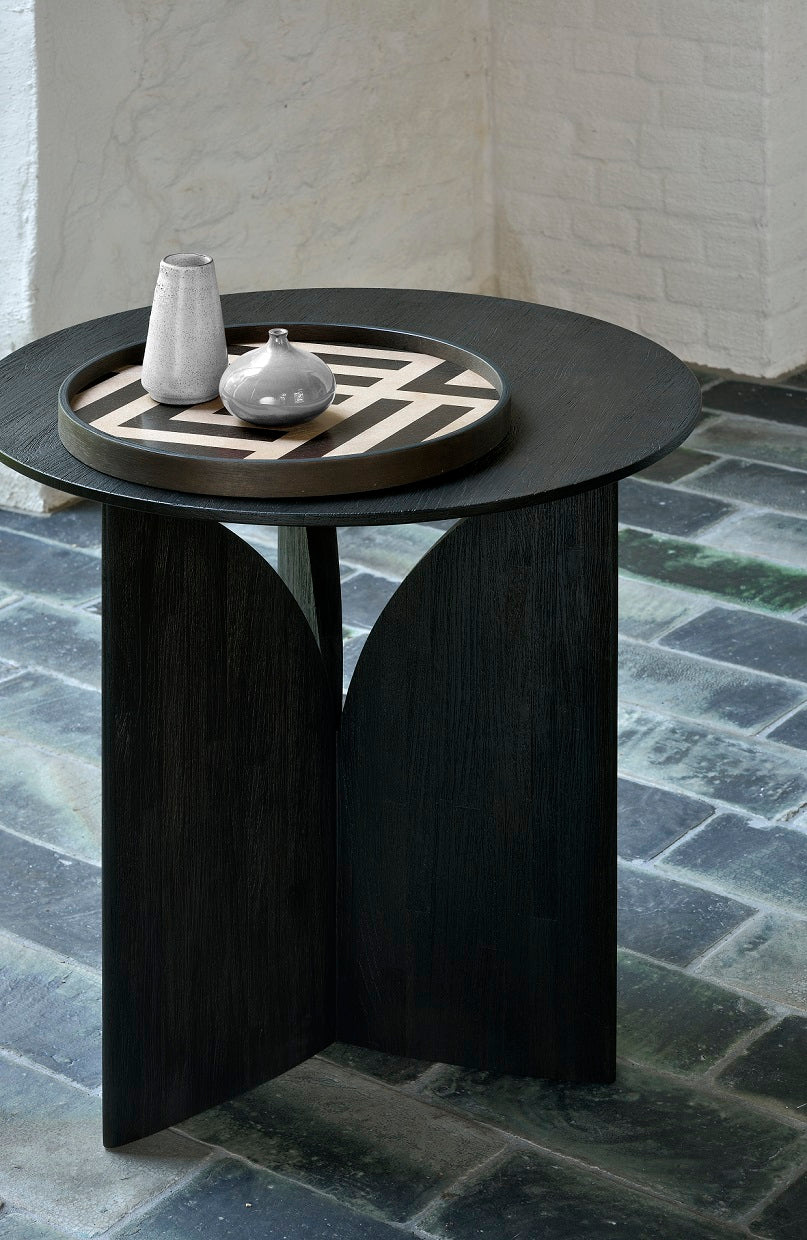 Fin Teak Side Table