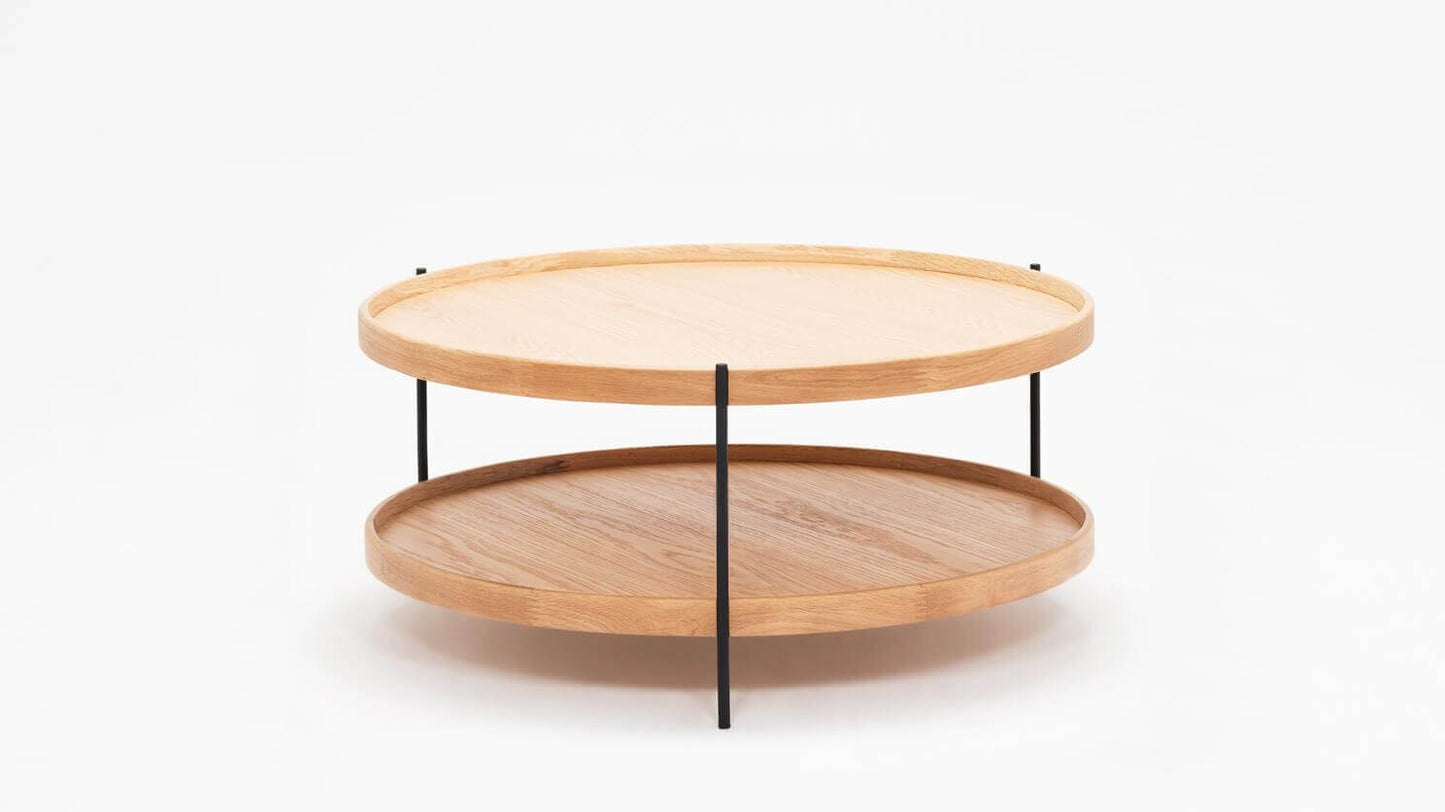 Sage round coffee table