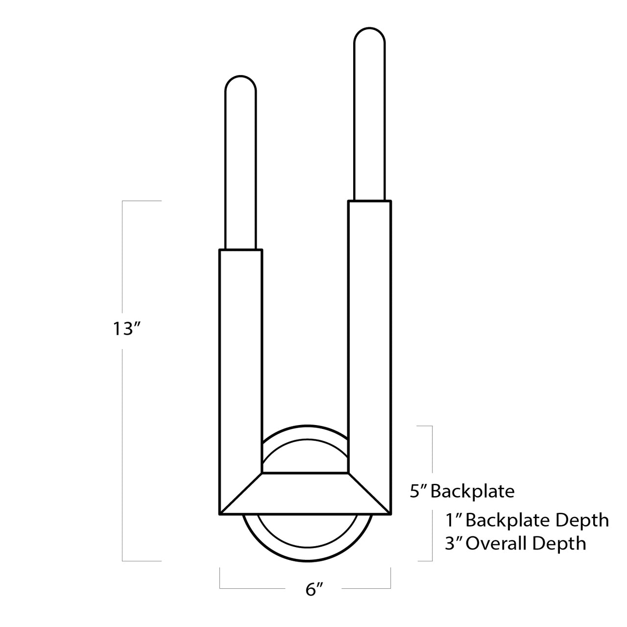 Wolfe sconce