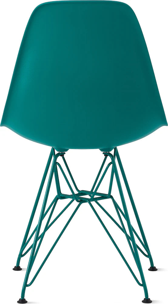 Herman Miller x HAY Eames Molded Plastic Side Chair in Mint Green