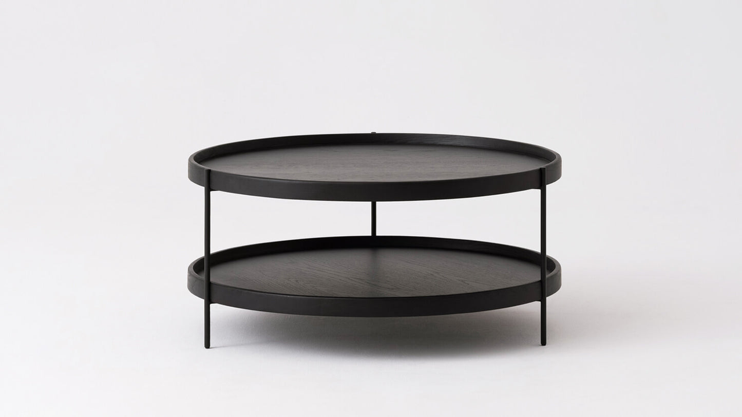 Sage round coffee table