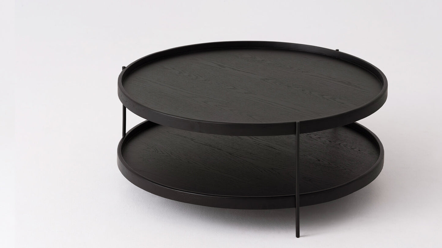 Sage round coffee table