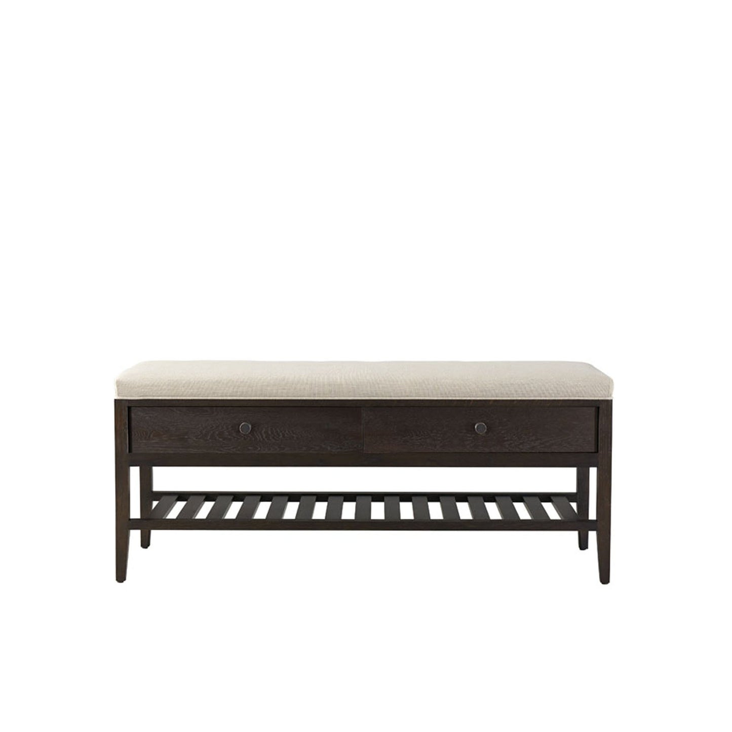 Hayden Bench Walnut Stripe