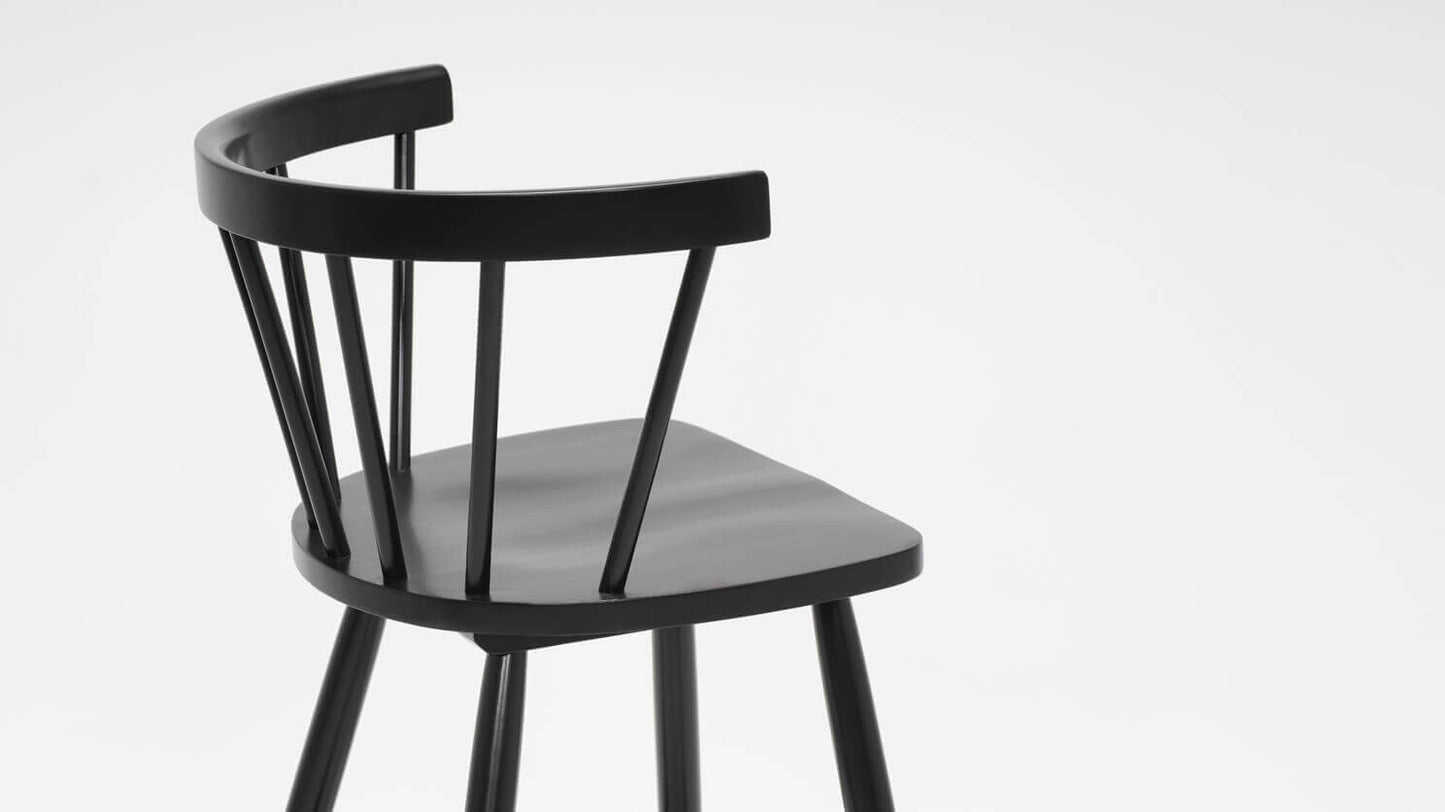 Lyla arm counter stool