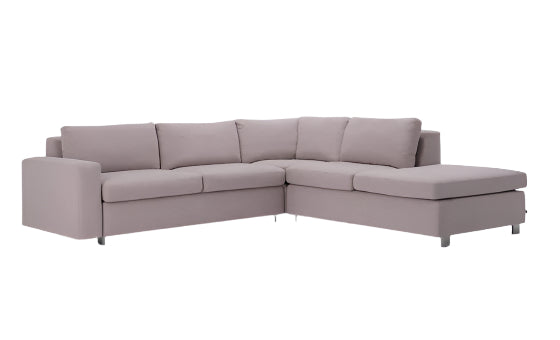 Reva 3-Piece Sectional with storage & chaise