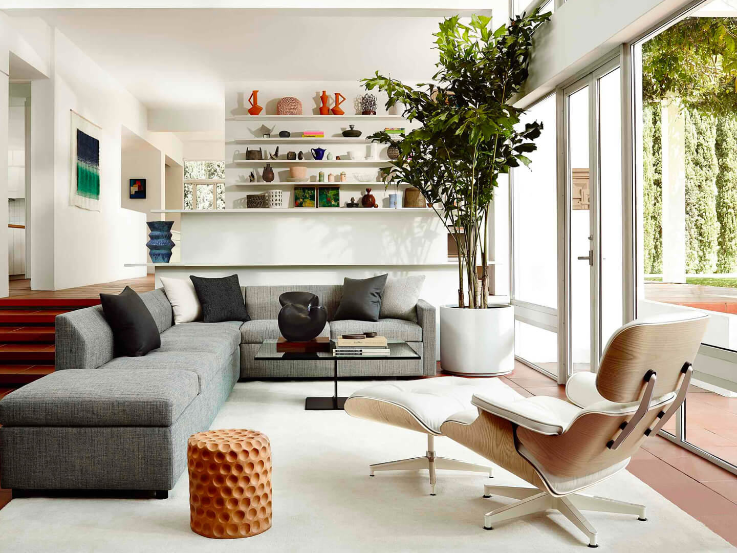 Eames® lounge chair and ottoman