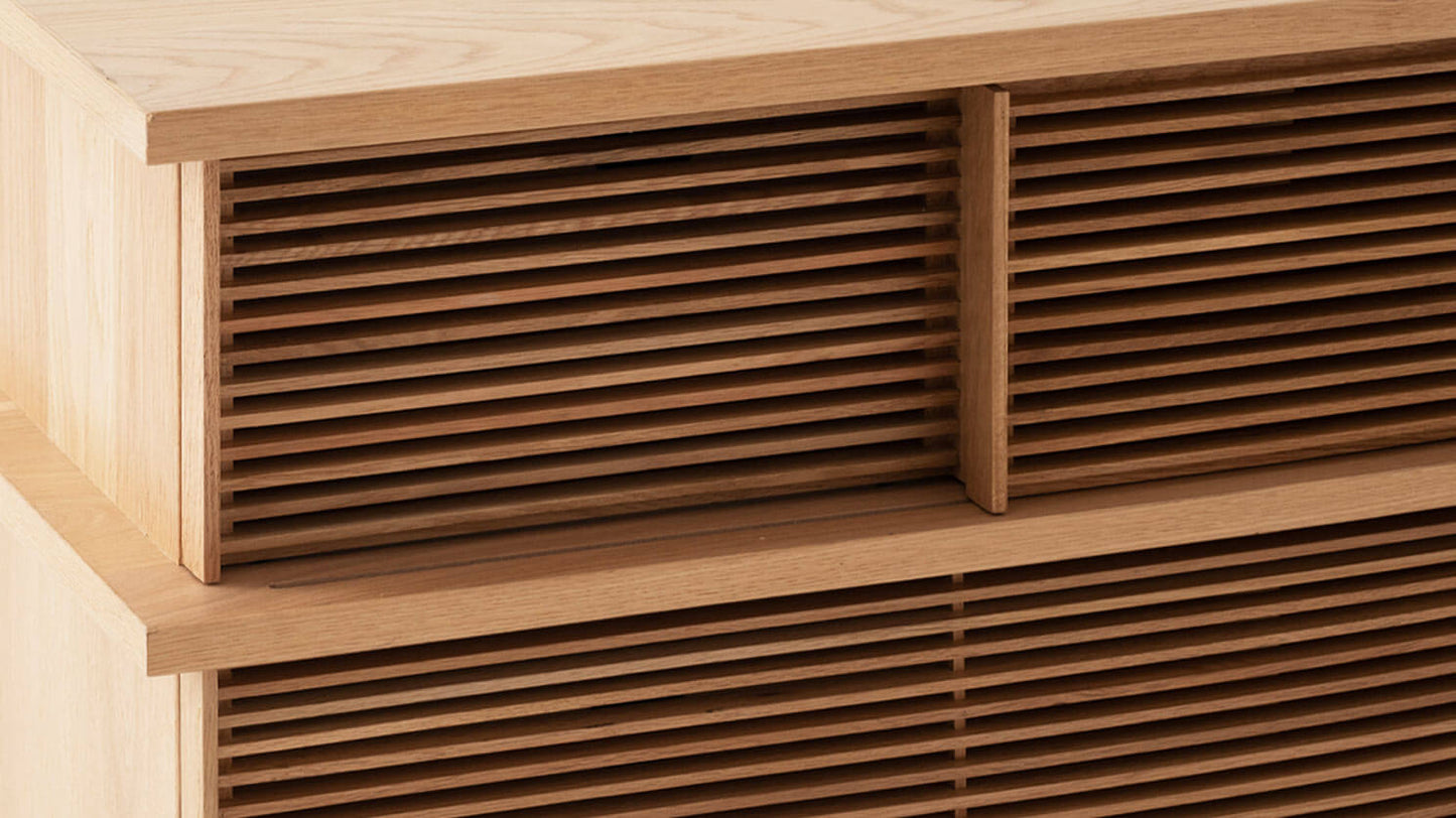 Plank 83" Media Unit