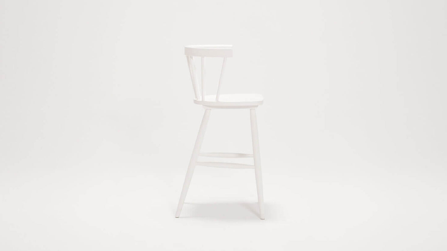 Lyla arm counter stool