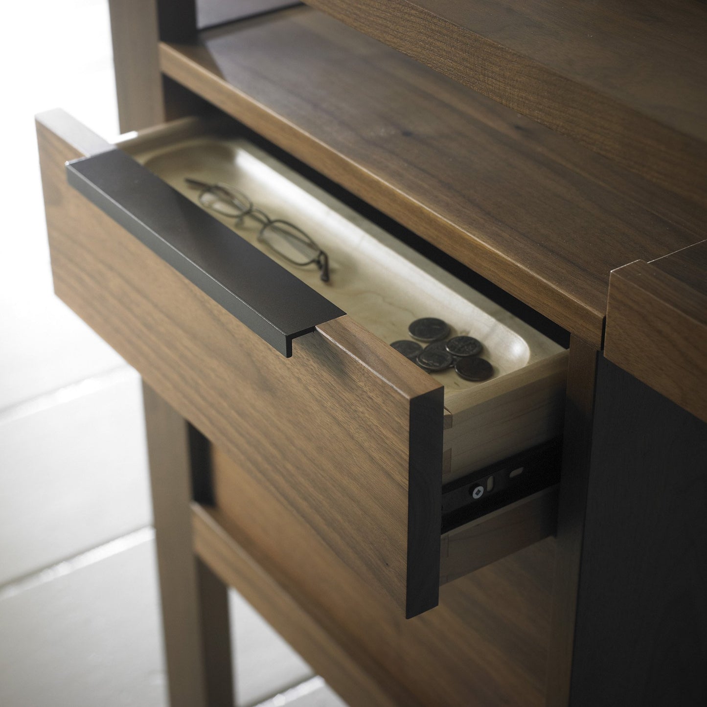 Phase Walnut Executive Desk