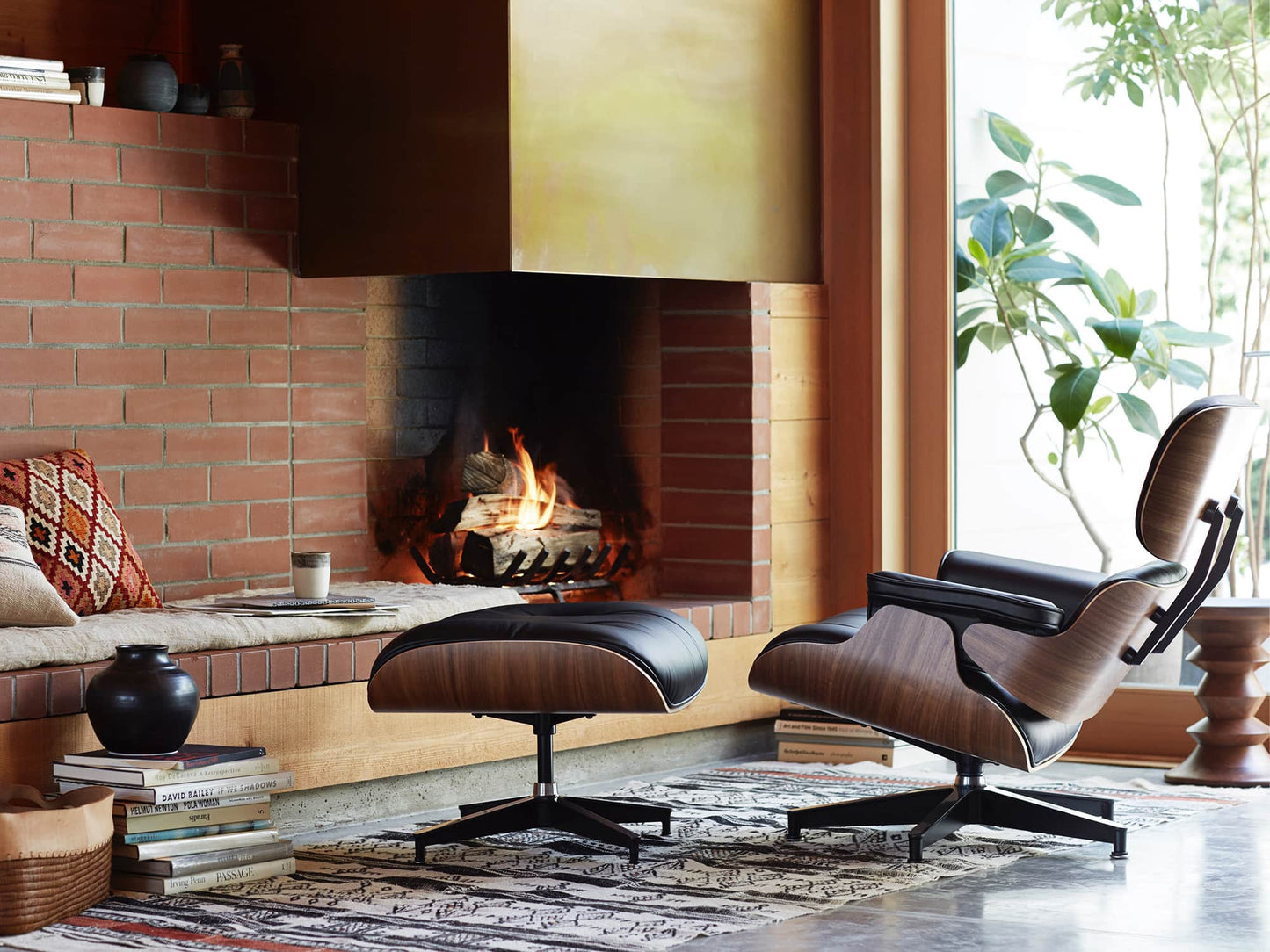 Eames® lounge chair and ottoman