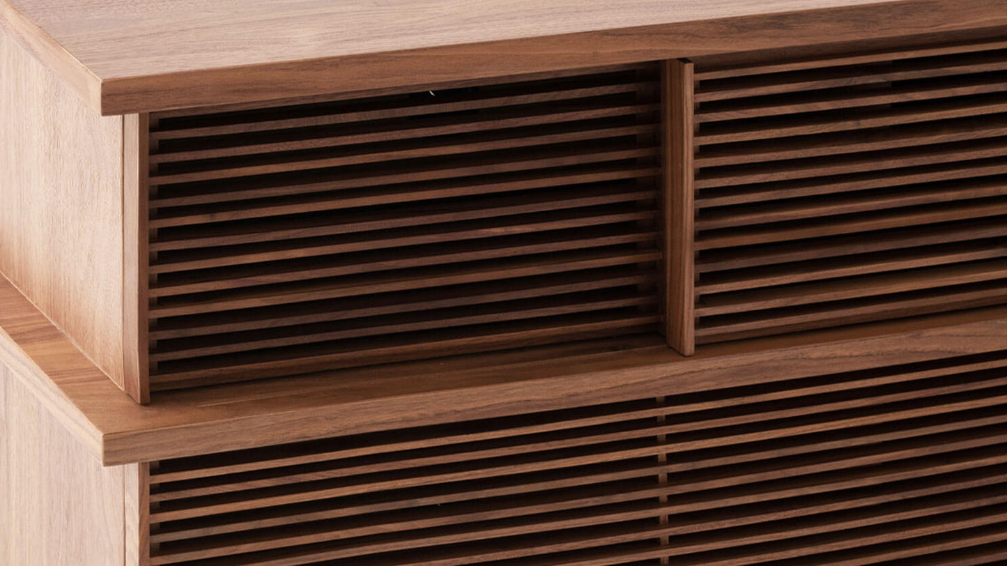 Plank 83" Media Unit