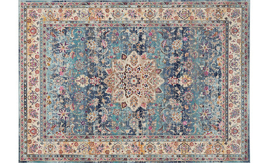Vintage Kashan Blue