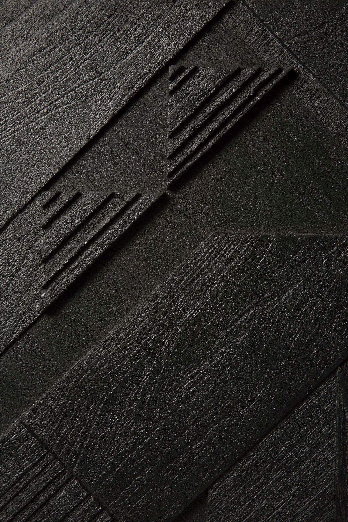 Teak graphic tv cupboard