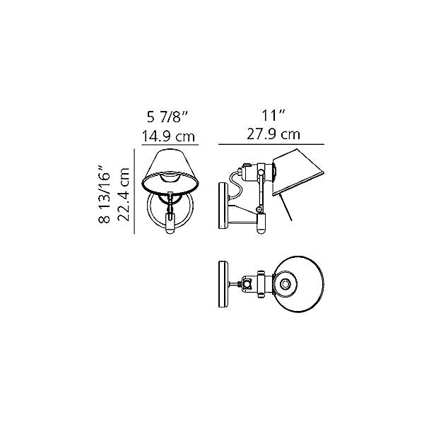 Tolomeo wall spot