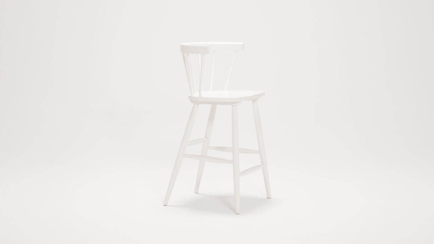 Lyla arm counter stool