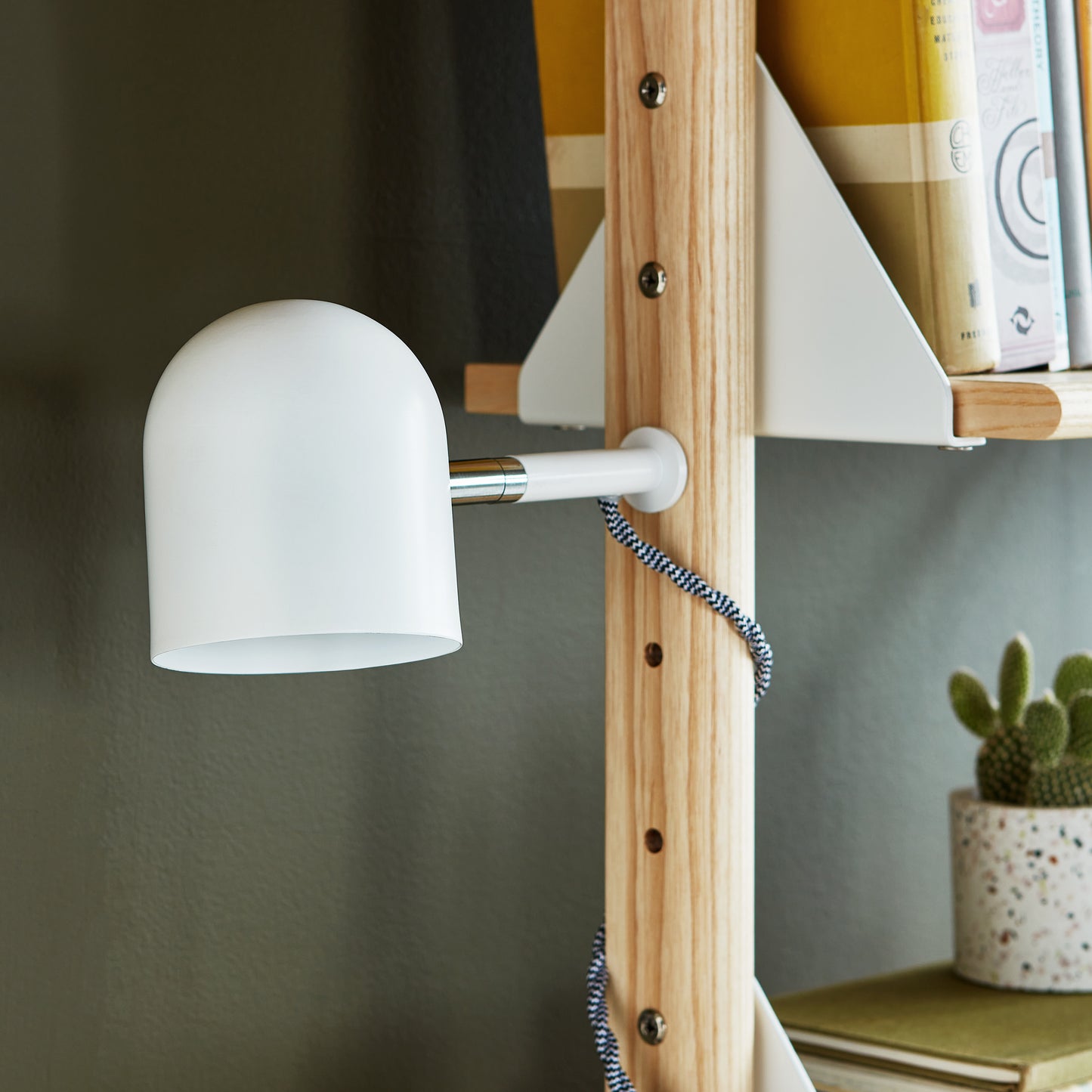 Branch-2 Shelving Unit with Desk