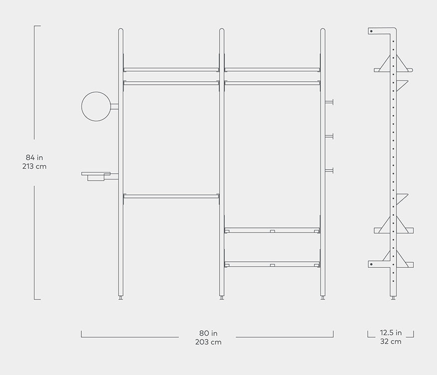 Branch-2 Wardrobe Unit