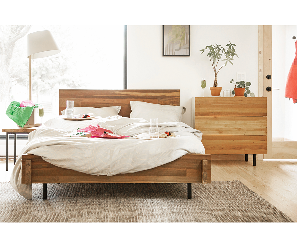 Reclaimed teak