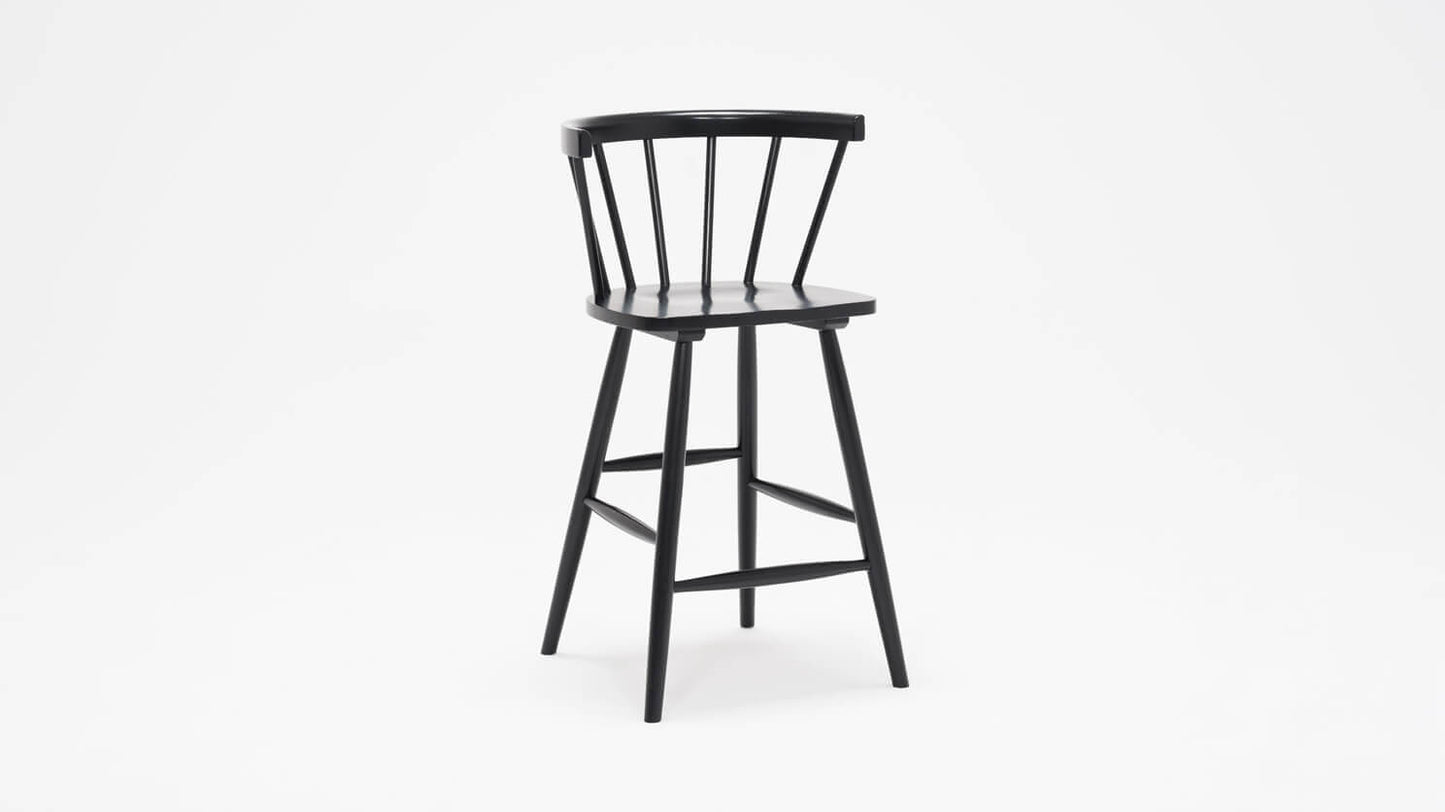 Lyla arm counter stool