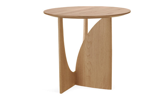 Geometric side table