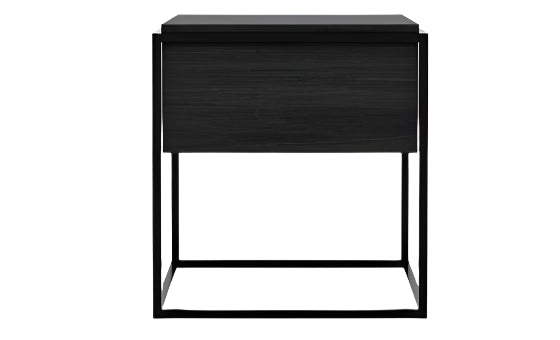 Monolit Oak Black Bedside table
