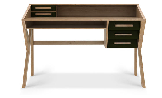 Origami Oak desk