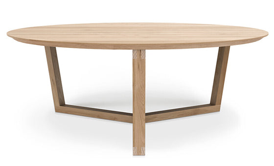 Tripod Oak Coffee Table